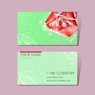 gorgeous business card design template