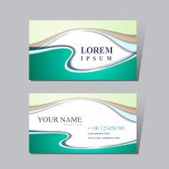 Modern Business card Design Template N8