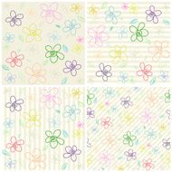 Flower Pattern Color