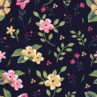 lovely floral seamless pattern N4