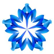 Abstract Blue Pattern N2