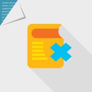 Book with blue cross N2