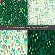 Forest pattern set