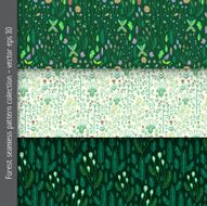 Forest pattern set N2