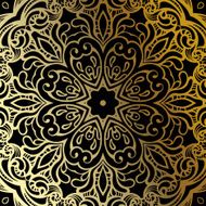 Gold mandala N39