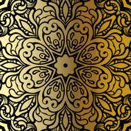 Gold mandala N40