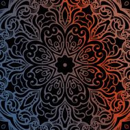 Silver mandala N49