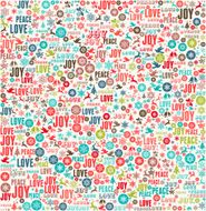 on Holiday Christmas Background Pattern N4