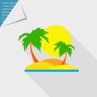 Tropical island