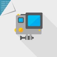 Traffic speed camera icon