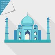 Taj Mahal icon