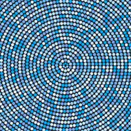Retro Vintage Hypnotic Background Vector Illustration N2