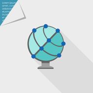 Earth globe N6
