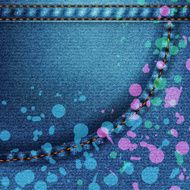 Background pattern Texture of denim fabric N10