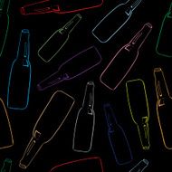 Color seamless bottles