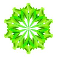Abstract green pattern N2