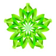Abstract green pattern N3