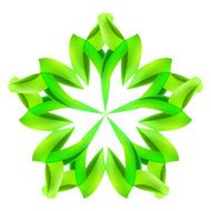 Abstract green pattern N4