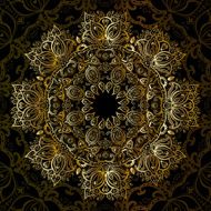 Gold mandala N50