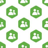 Contacts icon pattern