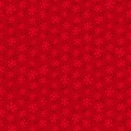 Seamless red pattern with snowflakes N3