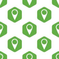 Blank map pointer pattern