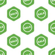 Sale sign pattern