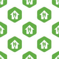 Family house pattern