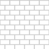 Black brick wall seamless pattern Simple building stonewall background