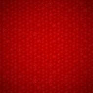 Seamless red background with snowflakes