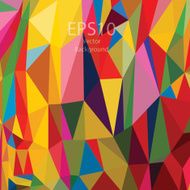 polygon colourful background