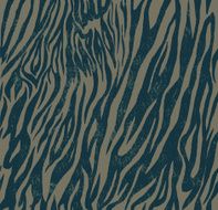 Seamless vintage style pattern with zebra or tiger print Hand