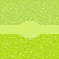 Retro greeting card template design N10