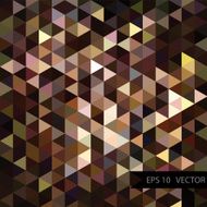 Abstract geometric triangles in violet and brown N2