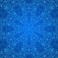 Abstract pattern in blue