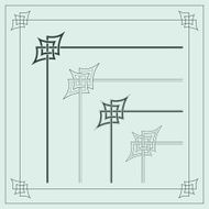 Angle Decoration of Chinese traditional style N13