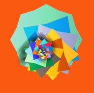 Abstract dynamic illustration N5