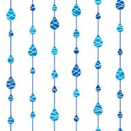 Seamless pattern with rain drops N3