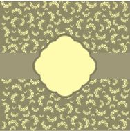 Template greeting card N19