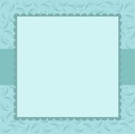 Floral invitation design