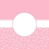 Wedding card or invitation with floral ornament background N2