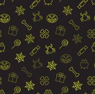 Halloween seamless background N11