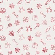 Halloween seamless background N12