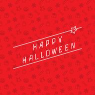 Halloween background with inscription N4