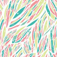 Abstract seamless pattern with water elements