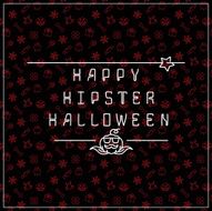 Halloween background with inscription N9