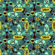 cute seamless pattern N7