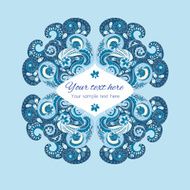 roundBlue pattern