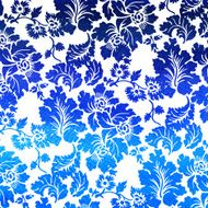 Floral seamless pattern watercolor painting