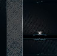 Vintage background with floral patterns and space for the text